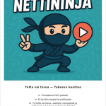 Nettininja, digiturva, koulut, oppimateriaali, peli